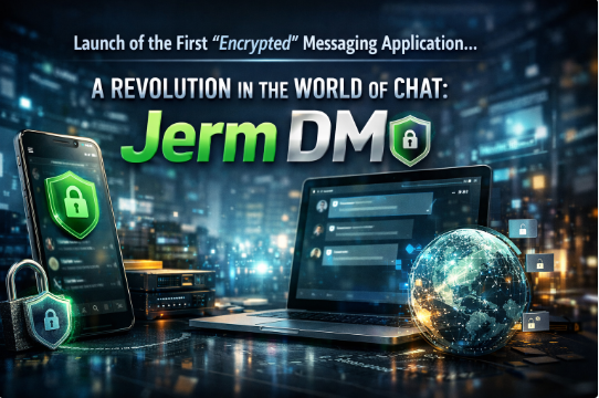 إطلاق أول تطبيق مراسلة “مُشفَّر”… ثورة في عالم الدردشة: Jerm DM